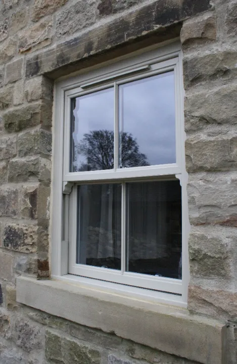 Traditional sliding sash window