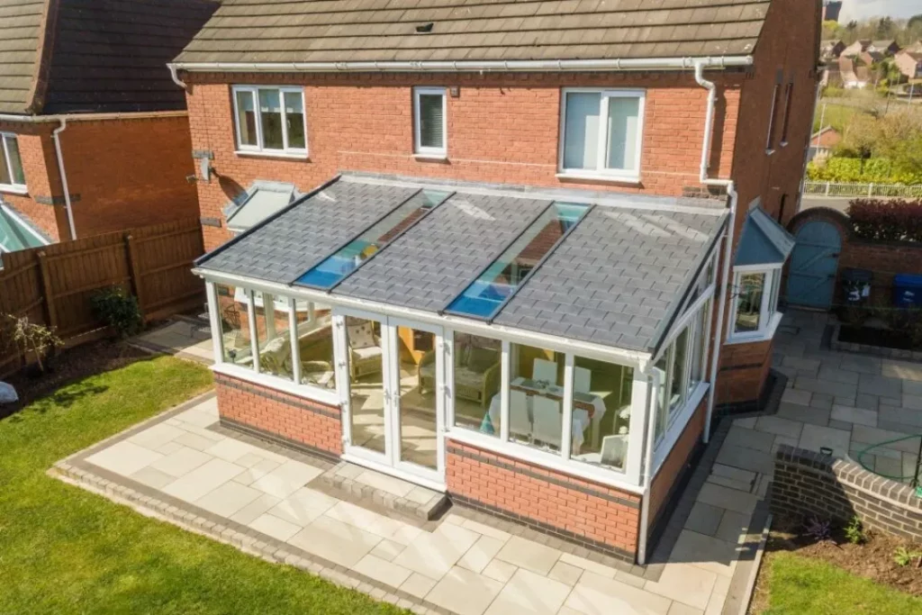 Tiled roof conservatory