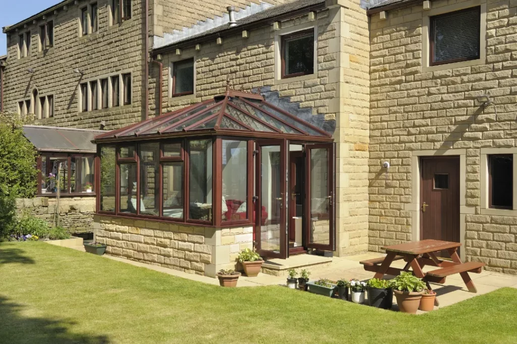 Rosewood edwardian conservatory