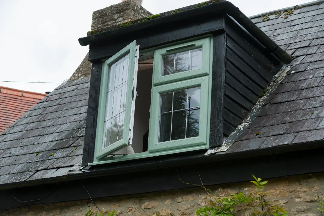 Chartwell green uPVC windows