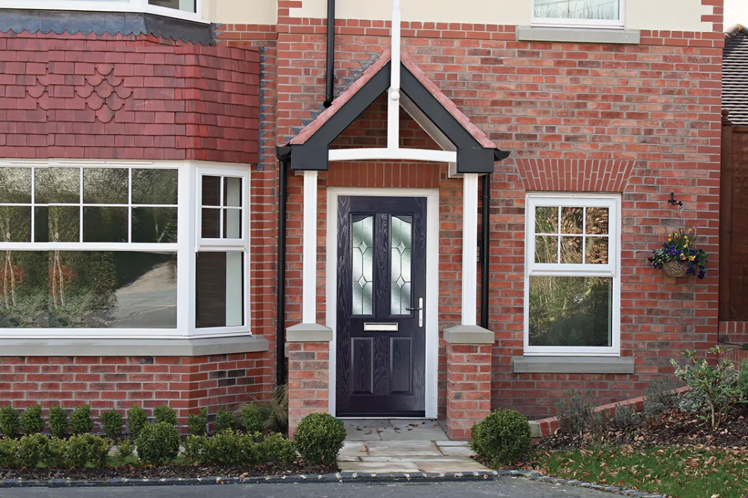 Traditional front door