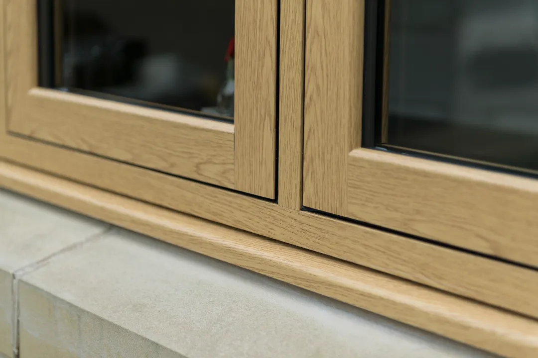 Irish oak Flush sash window