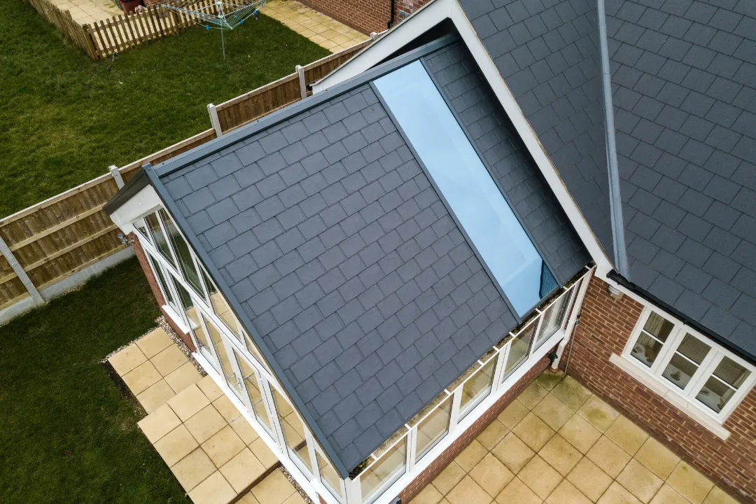 Gable end conservatory