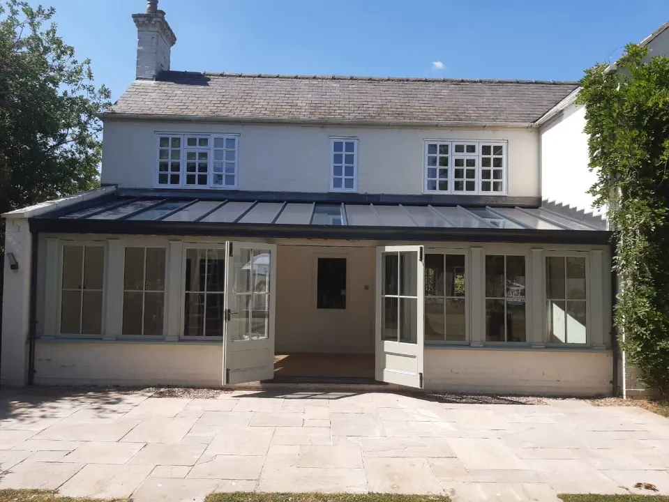 Lean to conservatory