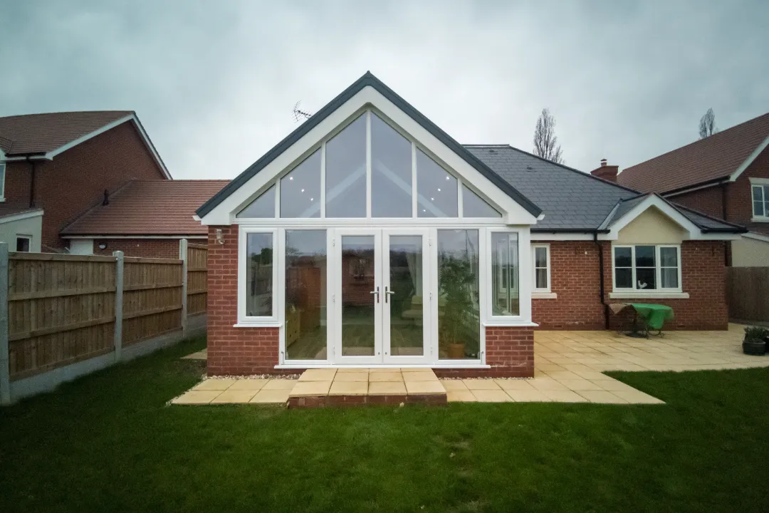 Gable end conservatory