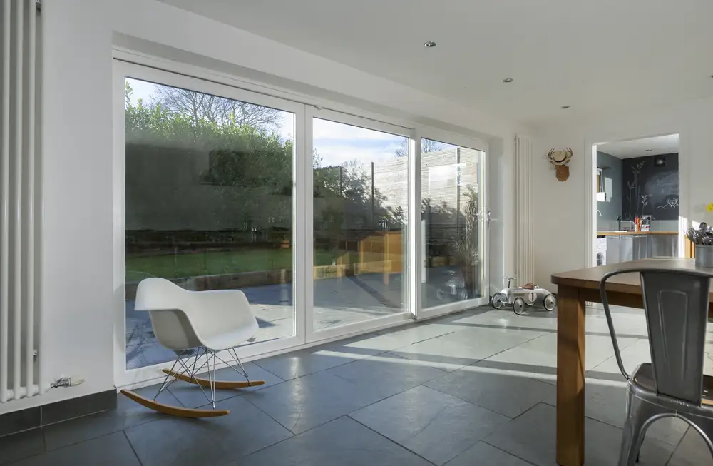 uPVC white patio doors