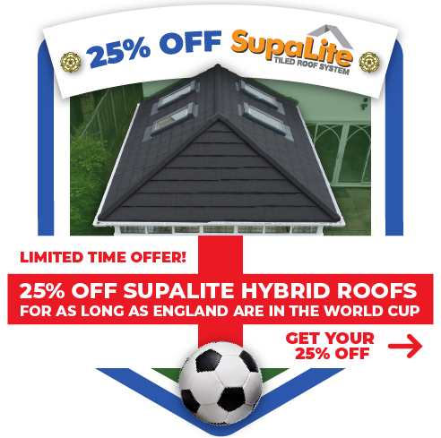 25% Off SupaLite Hybrid Roofs
